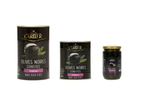 Olives Noires Confites Entières