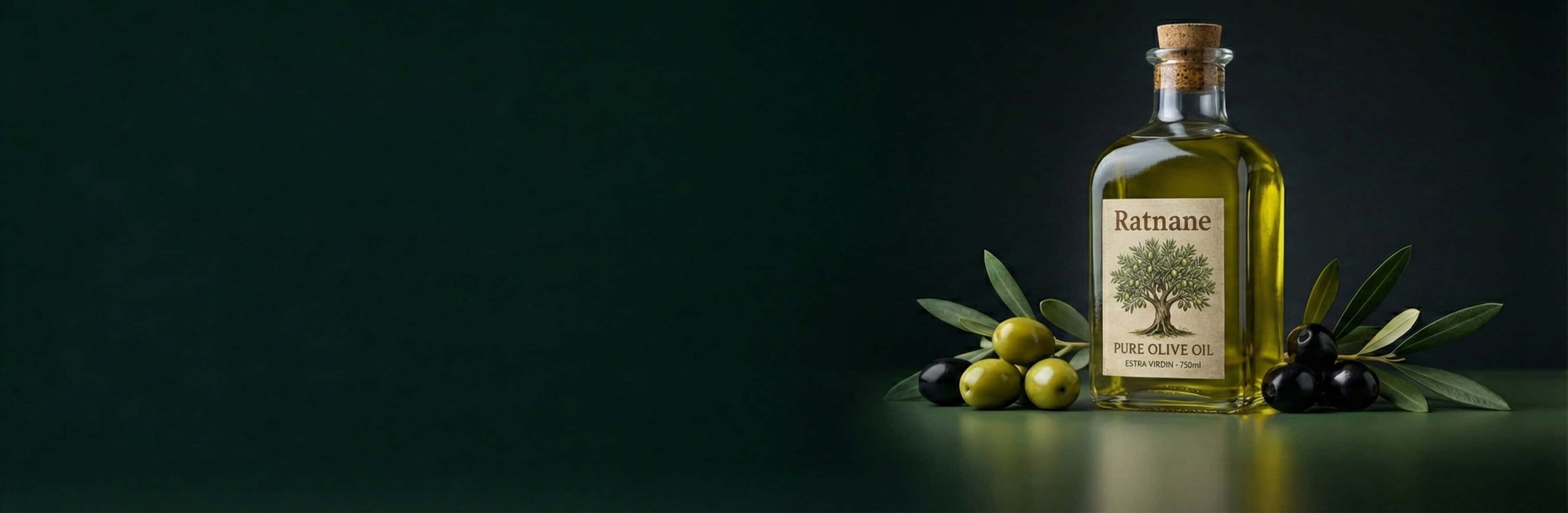 Ratnane Distribution olive oil slider desktop